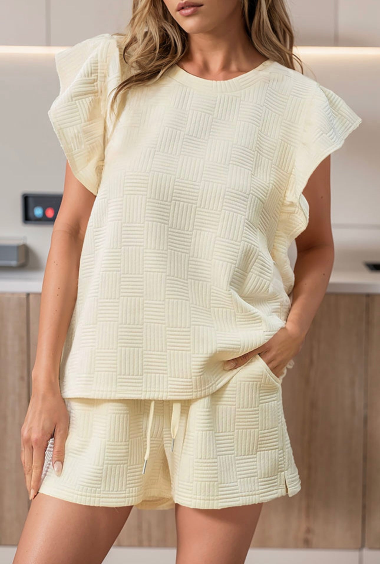Textured Ruffle Sets