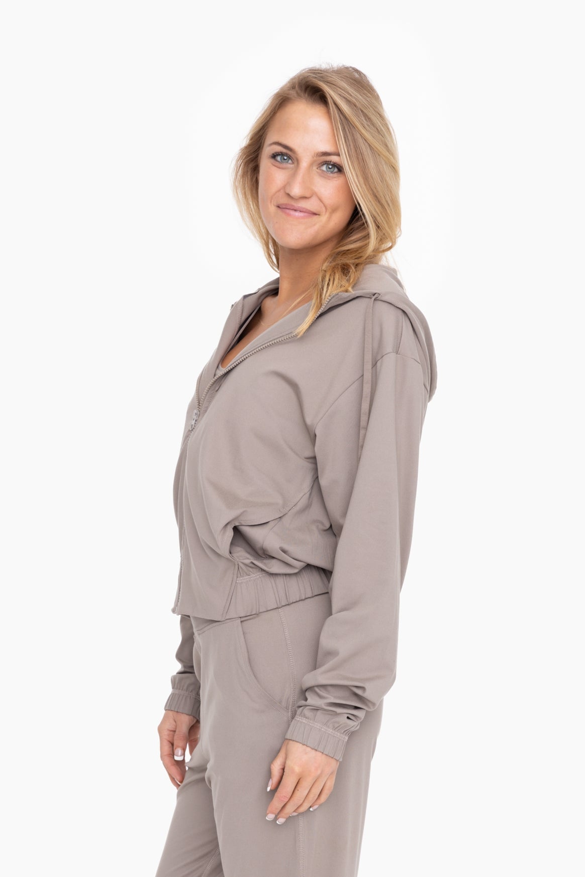 Flex Comfort Hooded Zip Jacket