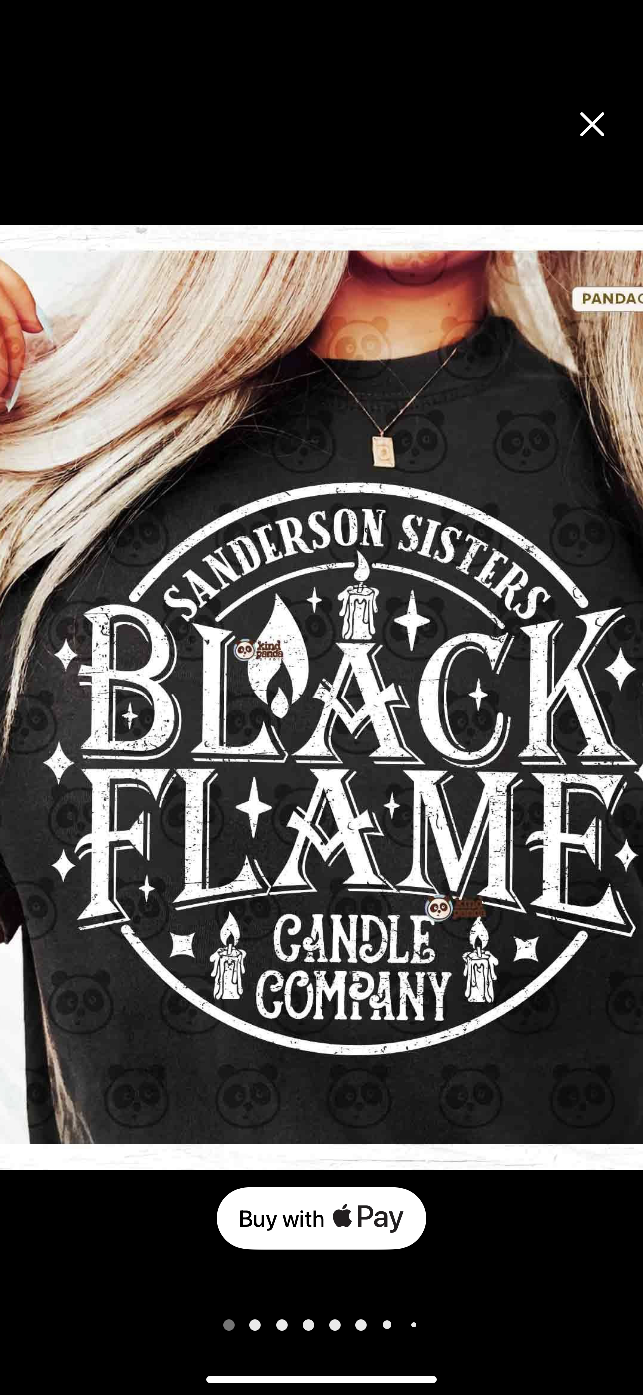 Sweatshirts Black Flame