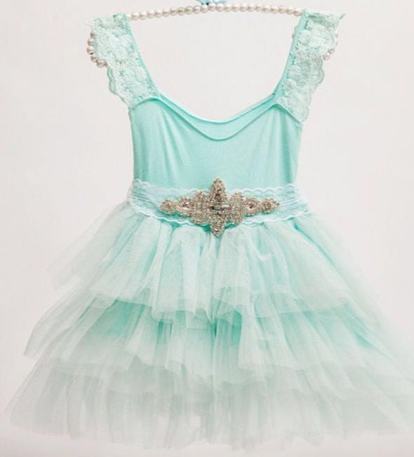 Sea foam dress