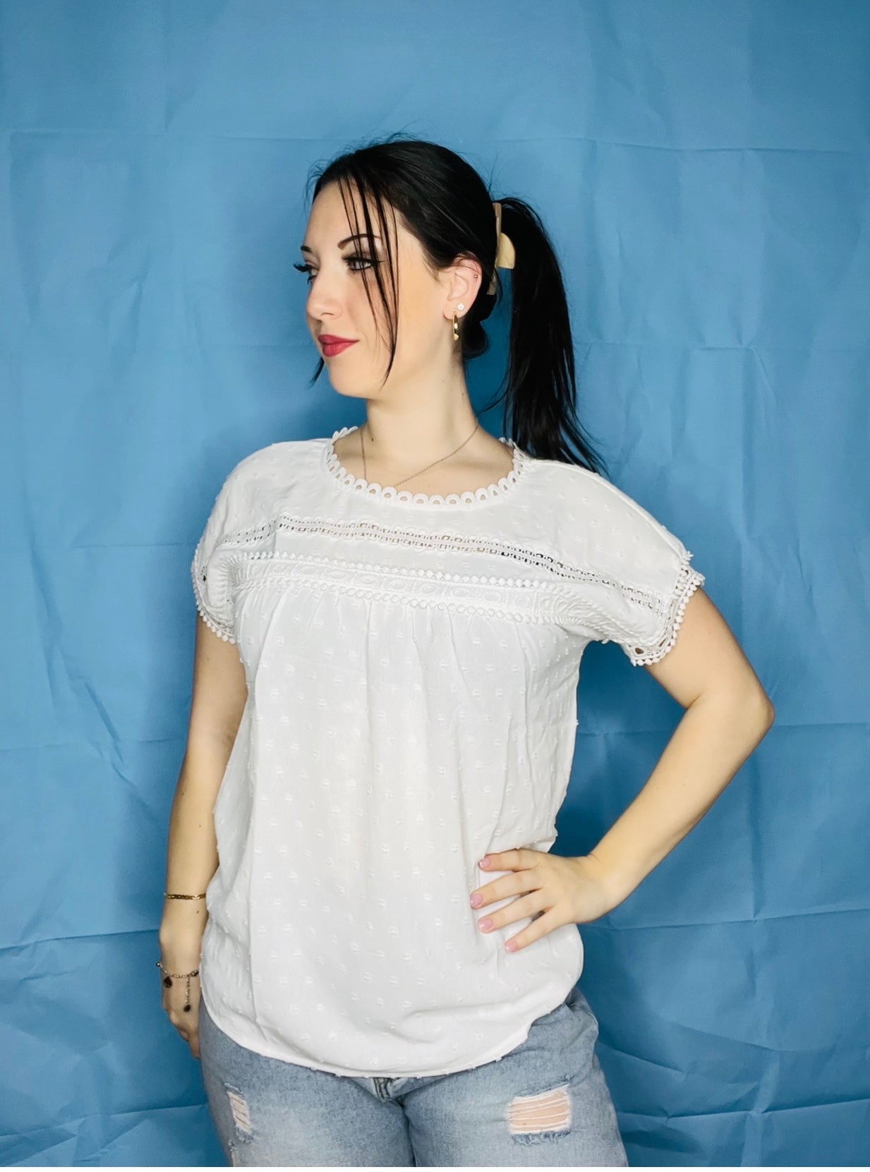 Short Sleeve Blouse