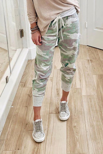 Camouflage joggers
