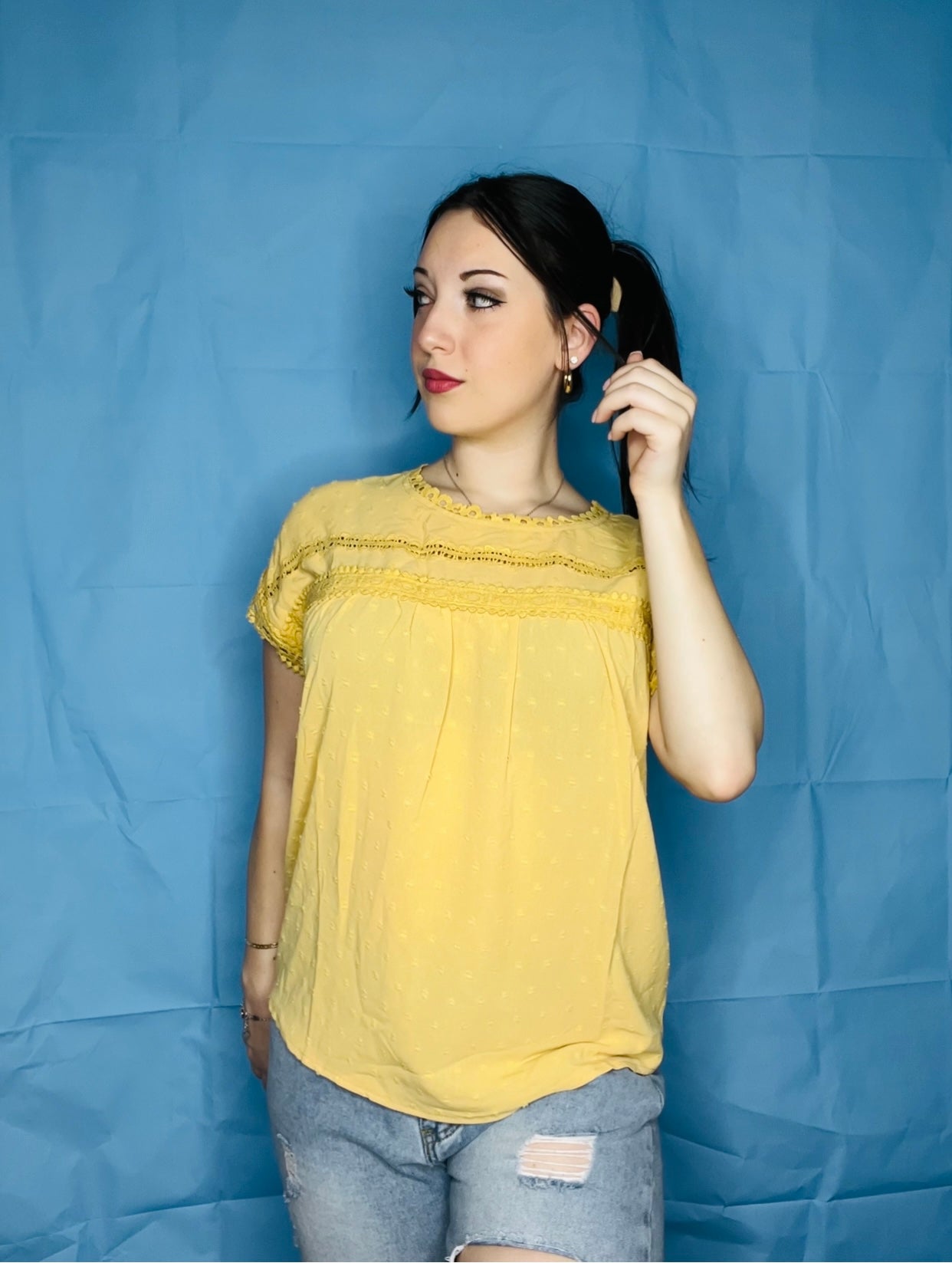 Short Sleeve Blouse
