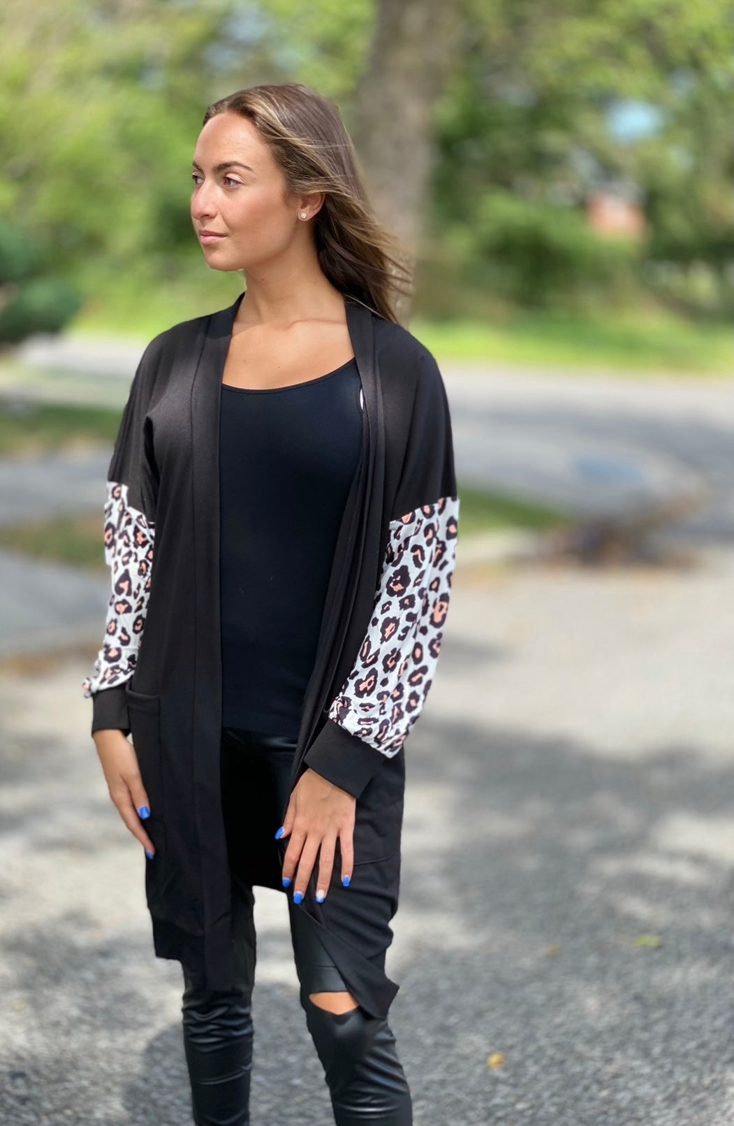Leopard Cardigan