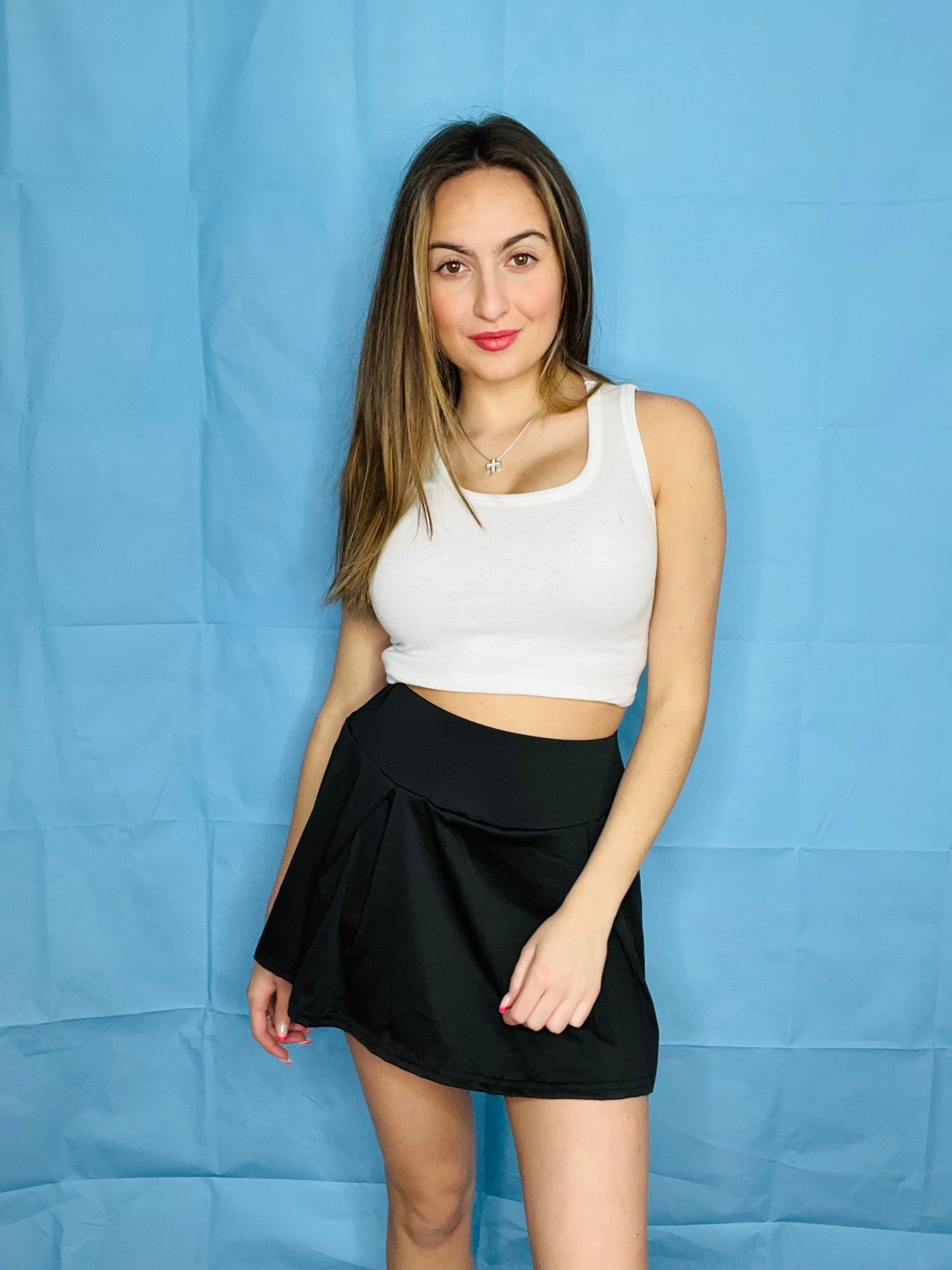 Skirt with Built in Shorts