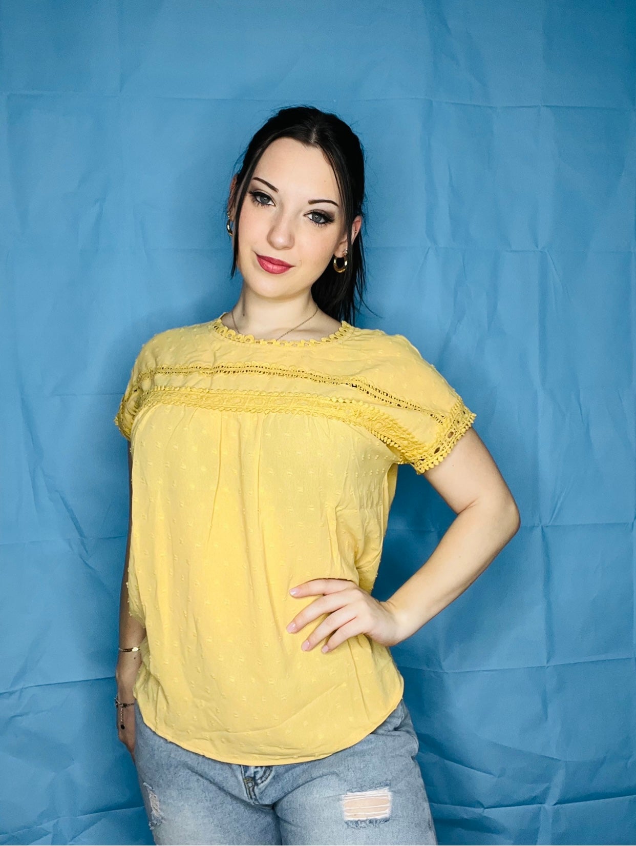 Short Sleeve Blouse