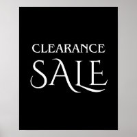 Clearance Sales