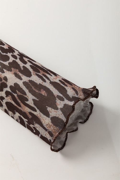 Leopard Cher Top
