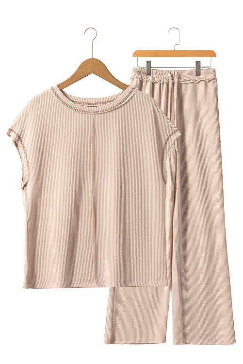 Two Piece Beige Set