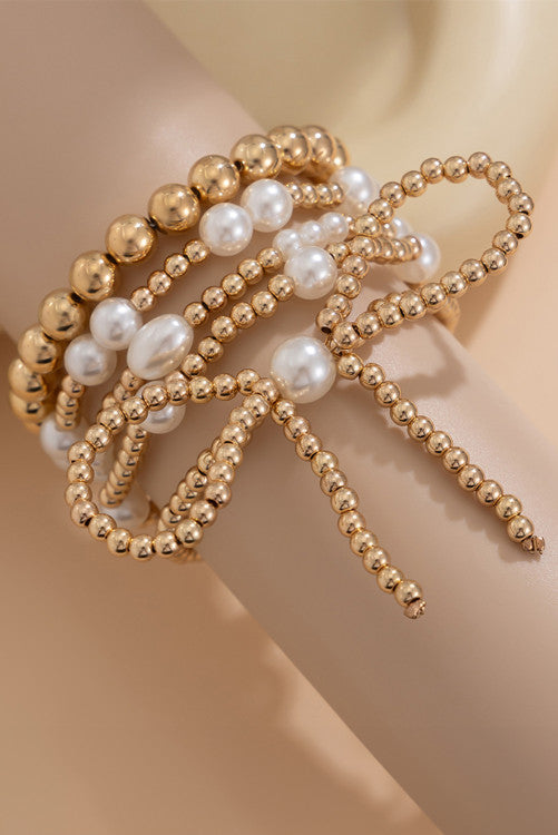 Stackable Bow Bracelets