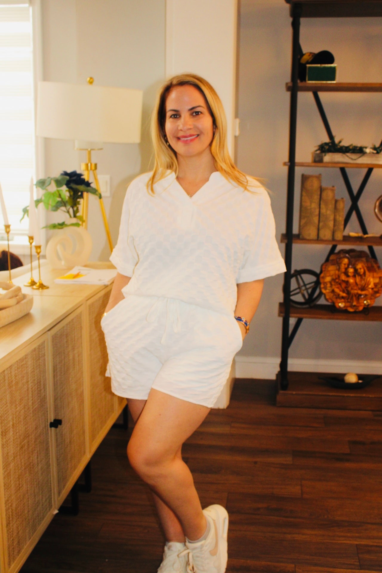 White Two Piece Sets