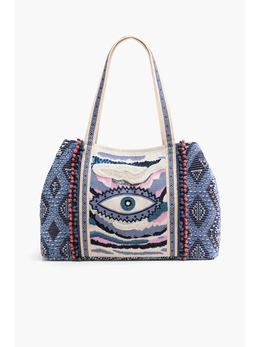 Smokey Eye Evil Eye Tote