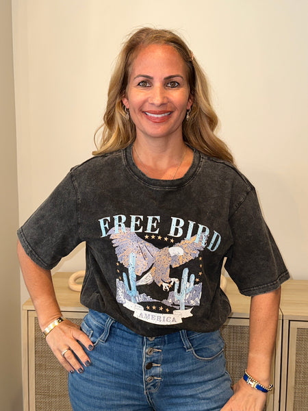 Free Bird Graphic Tshirt