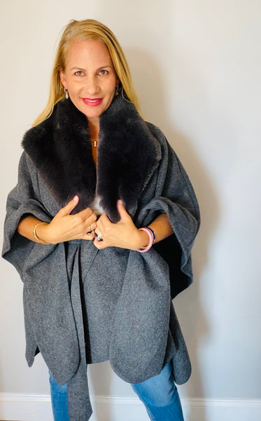 Wrap with Tie Front