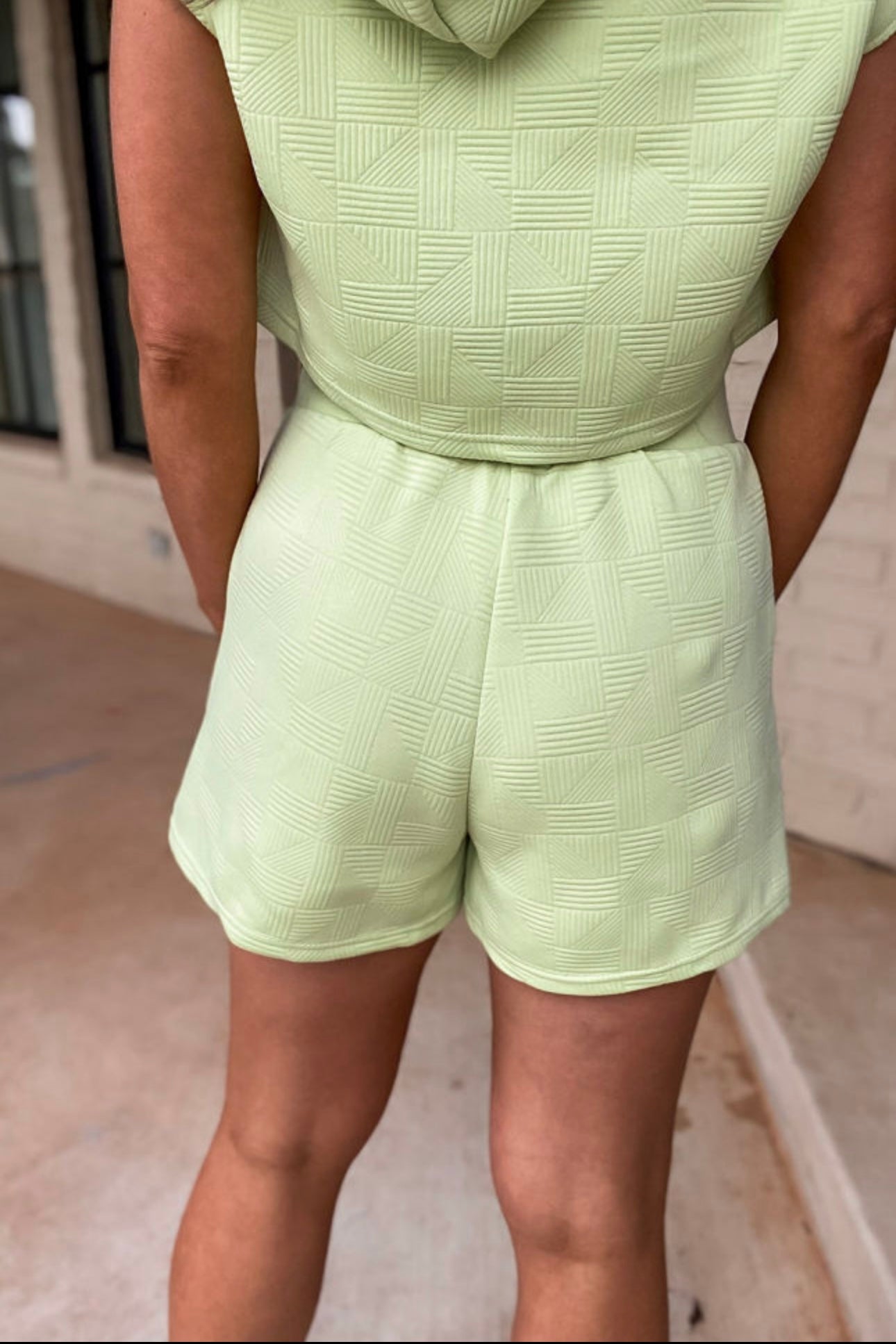 Textured Two Piece Set