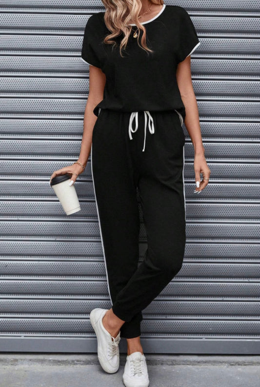 Black Two Piece Set