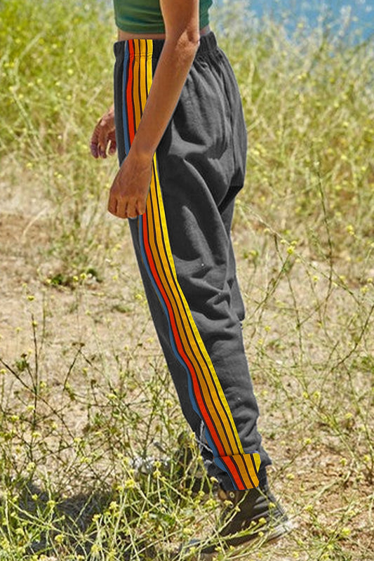 Stripped Jogger Pants