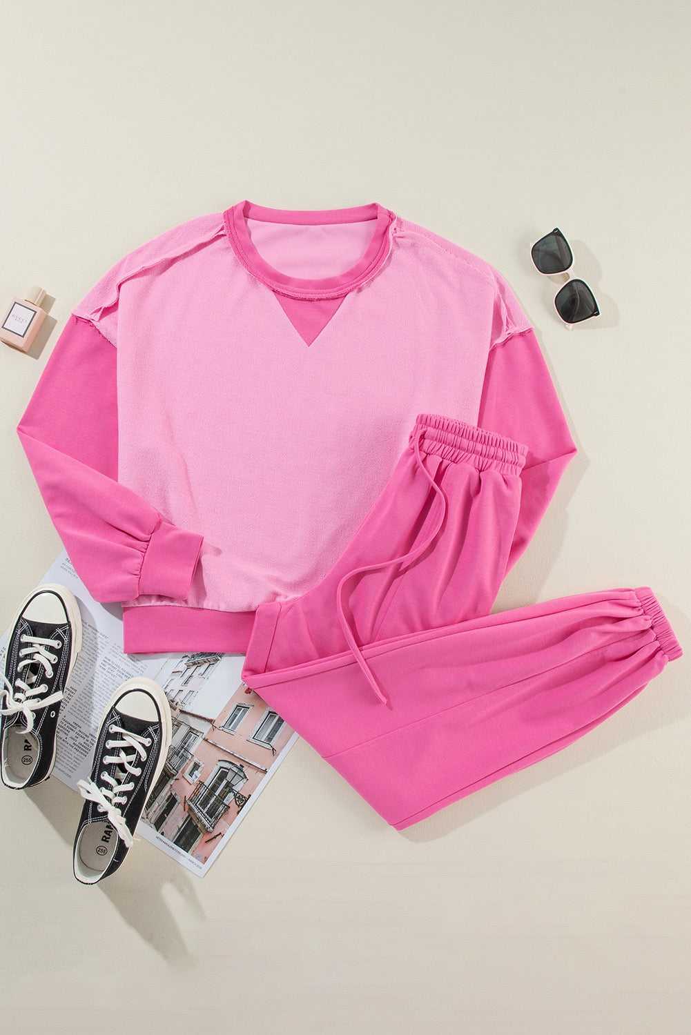 Casual Two Piece Jogger Set