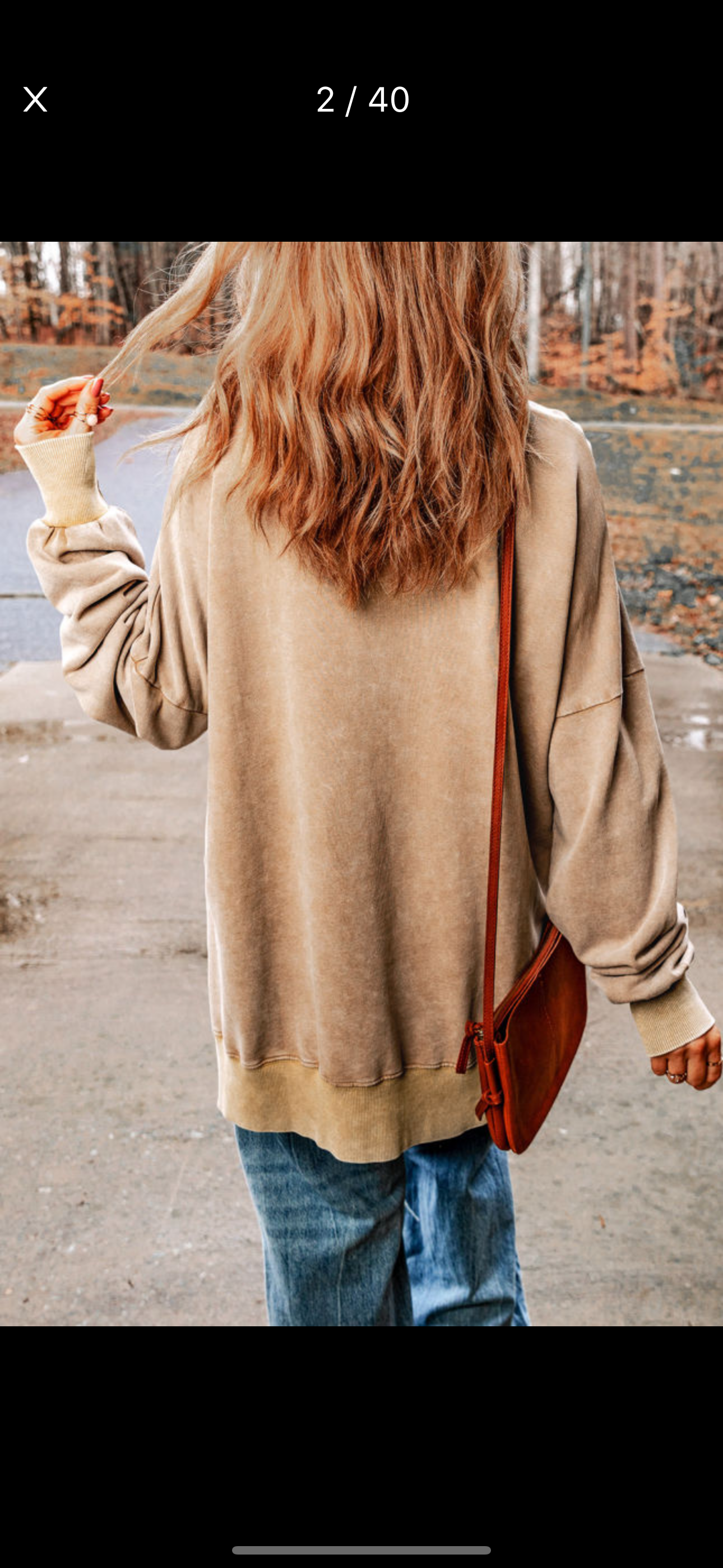 Oversized Sweatshirt Two Colores