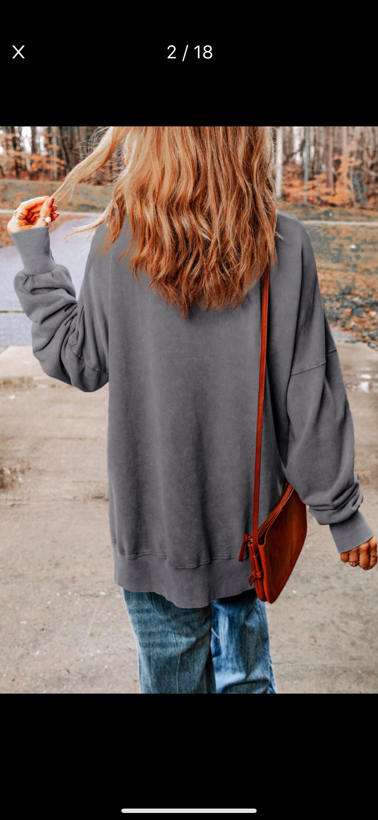 Oversized Sweatshirt Two Colores