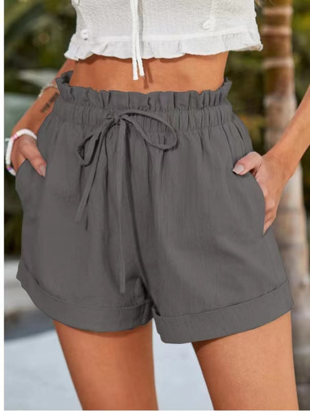 Drawstring Casual shorts