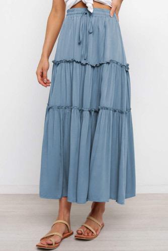 Tiered skirt