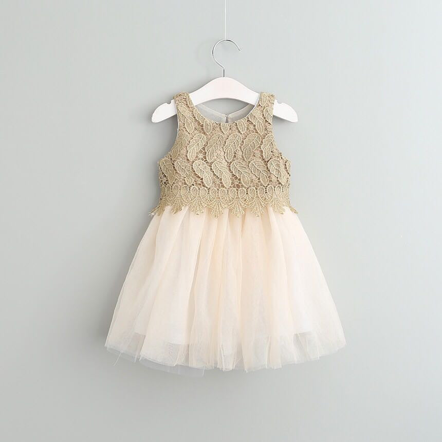 Gold / Beige dress