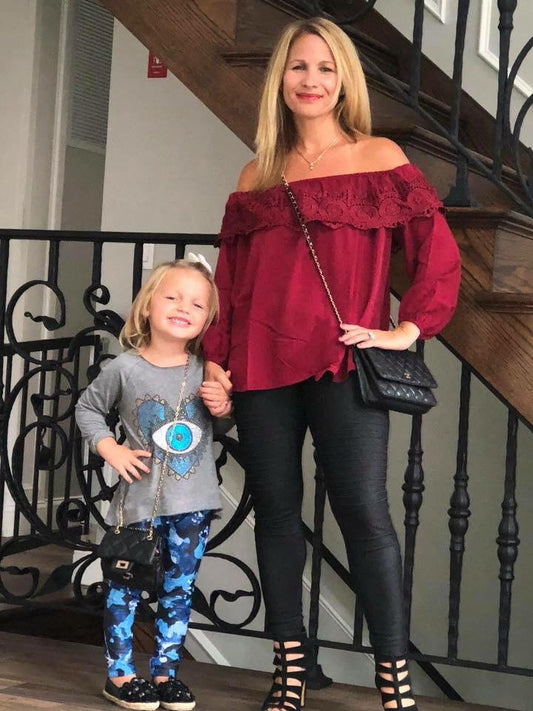 Ruffled Off The Shoulder