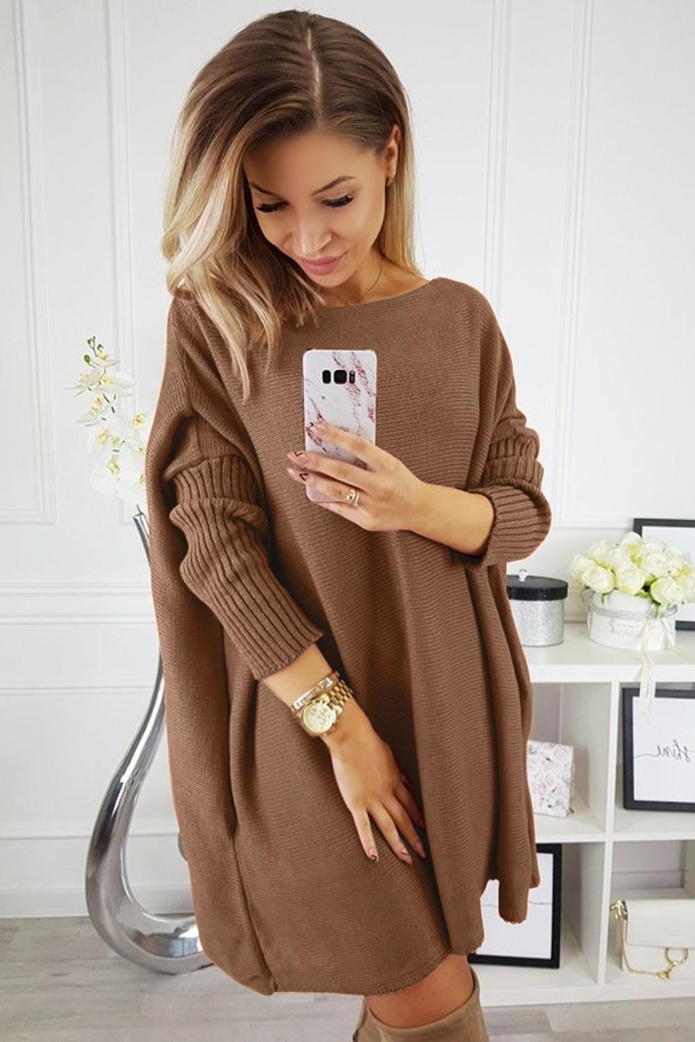 Oversized Sleeve Sweater Dress Tracie's Boutique Oversized Sleeve Sweater Dress Tracie's Boutique