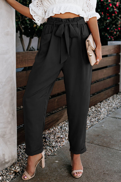 Fancy Pocketed Pants - 2 Colors