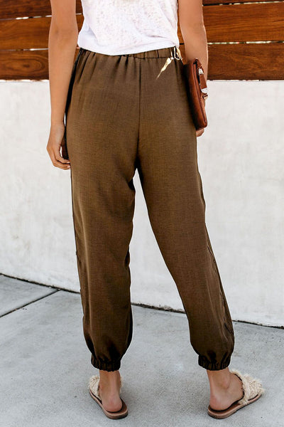 Pocketed Pants with Buttons - 3 Colors