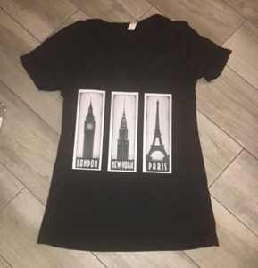 Paris London New York top