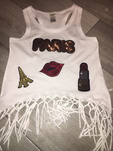 Paris Fringe Top