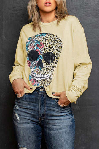 Skull Graphic Sweatshirt
