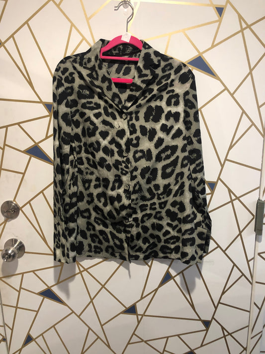 Leopard blouse