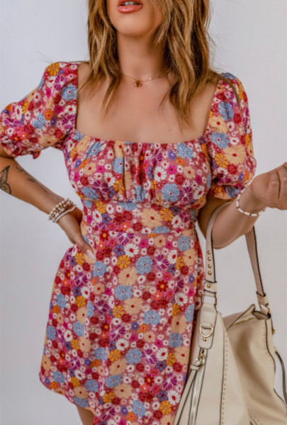 Floral Mini Dress