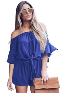 Romper blue