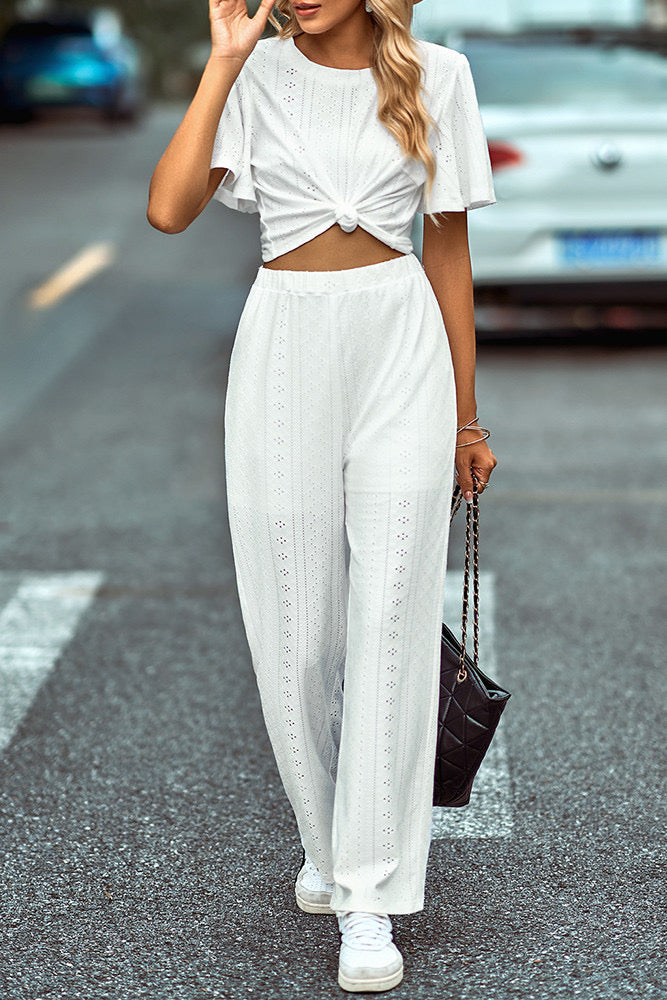 Two Piece Textured Set