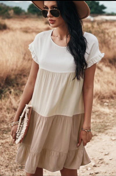 Babydoll boho dress