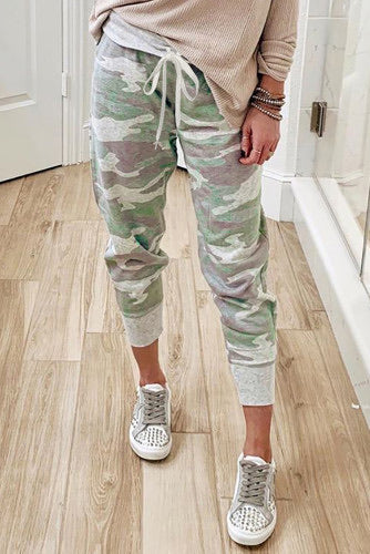 Camouflage joggers