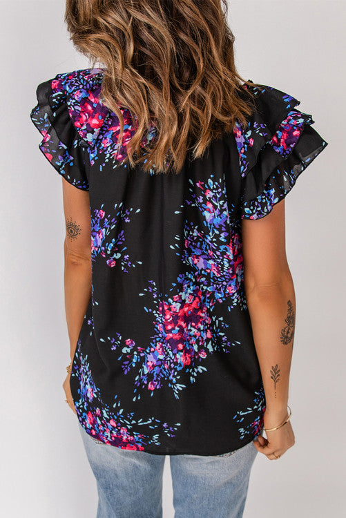 Floral Print Top