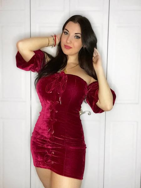 Velvet dress