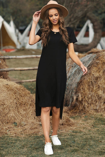 Casual high low dress