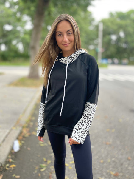 Black Cheetah hoodie