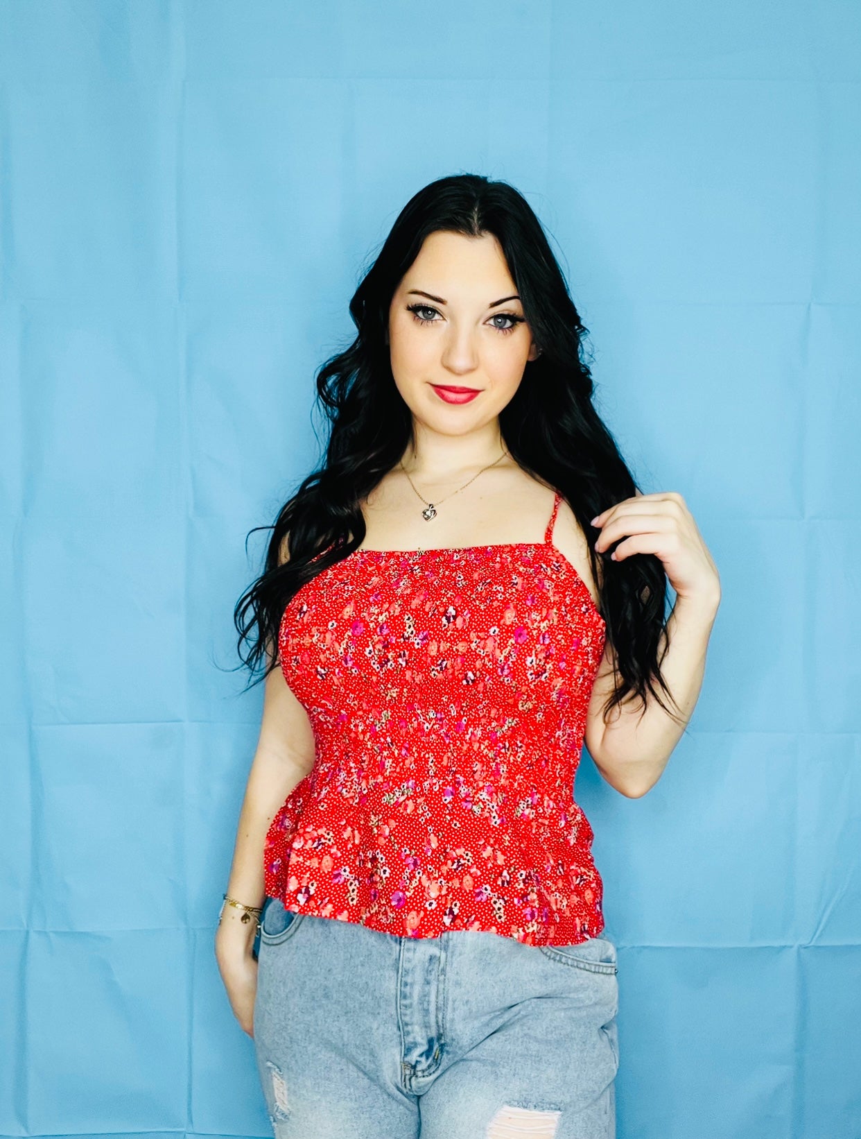 Floral Tank Top