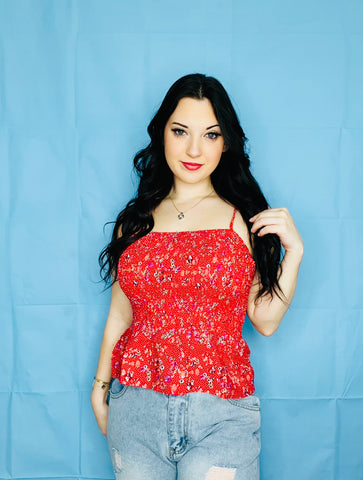 Floral Tank Top