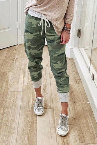 Camouflage joggers