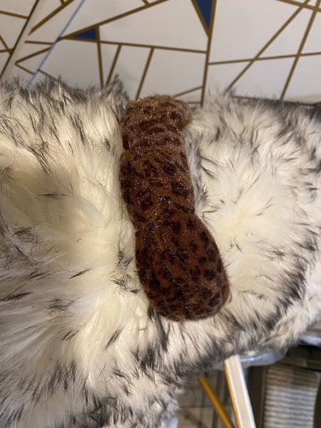 Headband leopard