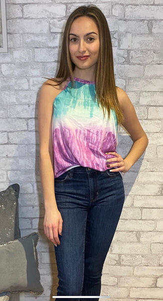 Tye dye tank.