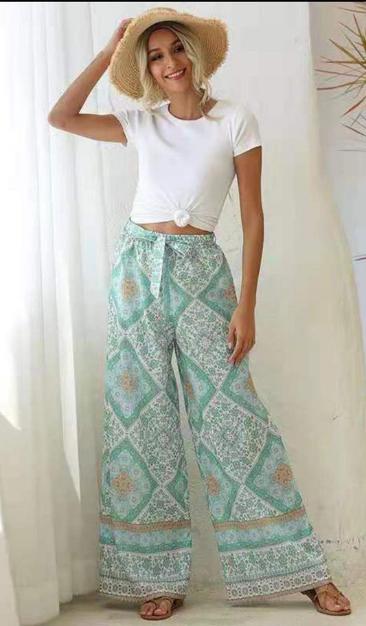 Wide leg pants